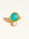 Chanson Turquoise Pearl Ring
