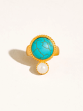 Chanson Turquoise Pearl Ring