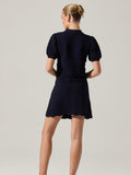 Perrine Cardigan in Navy