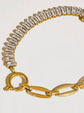 Benson Rhinestone Chain Bracelet