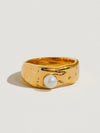 Pearl Band Ring