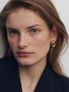 Baby Knot Earrings in Gold