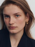 Baby Knot Earrings in Gold