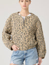 Spot On Jacket in Brown Leopard