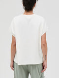 Captain Comfort Tee in Off White