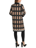 Marilyn Cardigan in Camel & Black