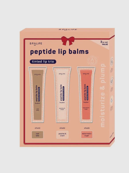 Peptide Lip Balms Tinted Lip Trio