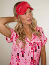 Eye Mask in Merry Red