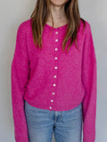 Piper Cardigan in Fuchsia