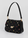 Mary Motif Quilted Crossbody Clutch