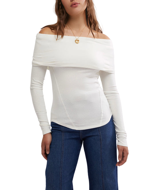 Iris Layering Top in Ivory