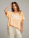 Team Spritz Graphic Tee in Peach Quartz