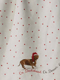 Dachshund Dash Luxe Kitchen Towel