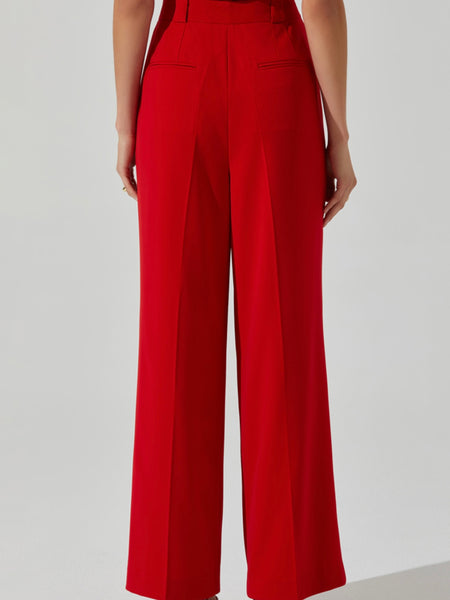 Byrony Pants in Red