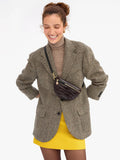 Petite Fanny in Mahogany Roma Croco
