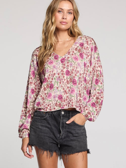 Payton Floral Sweater in Multi