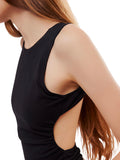 Wear It Out Backless Cami in Black