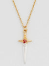Rose Dagger Necklace