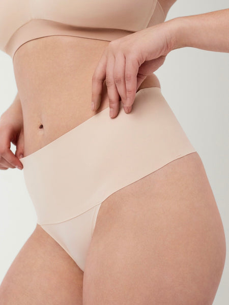 Undie-Tectable Thong in Soft Nude
