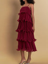 Catch A Wave Maxi in Burgundy