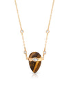 Solstice Necklace in Tiger's Eye