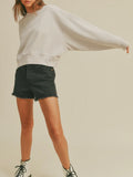 Cropped To The Core Sweatshirt in Dusty
