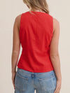 Is It Happy Hour? Vest in Scarlet