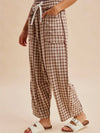 Outfit Check Barrel Pant in Mocha