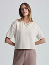 Venice Easy Tee in Oatmeal