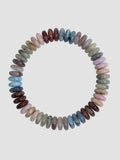Marble Beaded Stretch Bracelet in Multi
