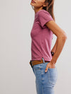 Nova Tee in Crushed Berry