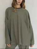 Levi Top in Olive Stripe