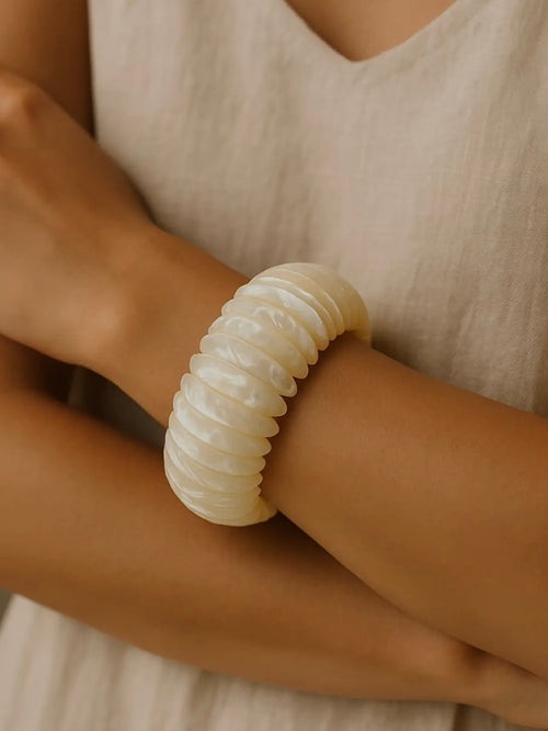 Mother of Pearl Beaded Bracelet