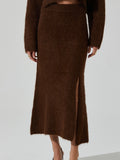 Sinisa Skirt in Brown