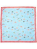 Olivia Swimmer Print Scarf
