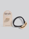 Gold Metal Cloud Cuff in Small