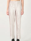 Tin Minutes Late Pant in Silver