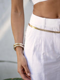 Gold Herringbone Waist Chain