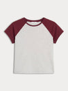 The Raglan Tee in Vintage Grey