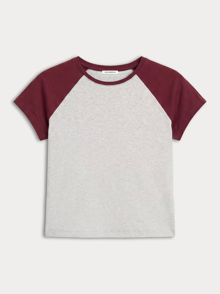 The Raglan Tee in Vintage Grey