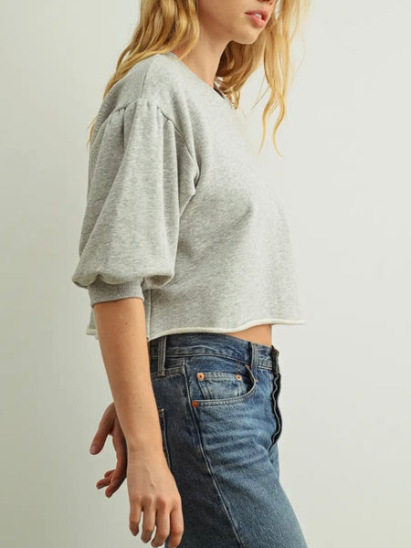 On A Roll Sweatshirt in Grey