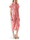 Tori Dress in Mauve Glow