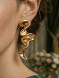 Sculptural Flow Earrings