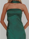 Evening In Emerald Maxi Dress in Green