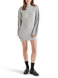 Gemma Sweater Dress in Heather Grey