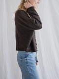 Piper Cardigan in Chocolate
