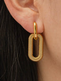 Kate Double Earring in Gold