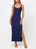 Alexis Dress in Midnight Blue