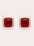 Aya Earrings in Red