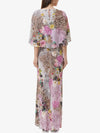 Izel Dress in Natural Patchwork